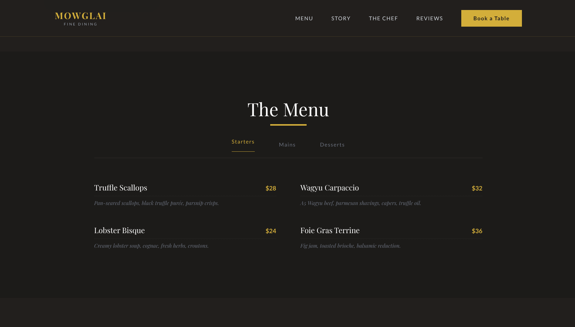 Fine Dining - View 3